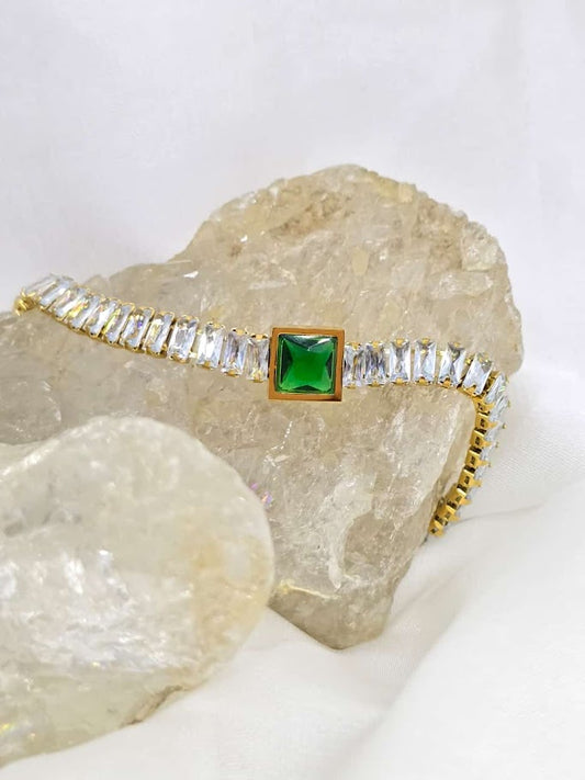 Emerald Dream Bracelet Stainless Steel