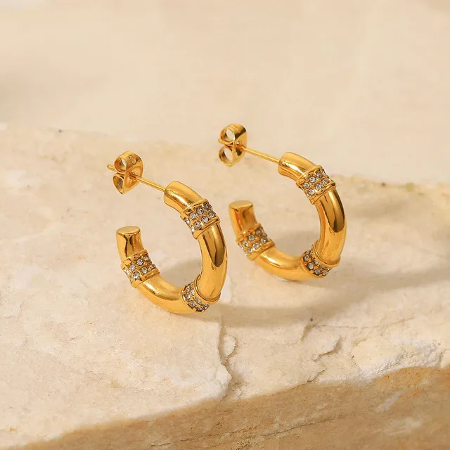 Willow Hoops Earrings Stainless Steel Collection